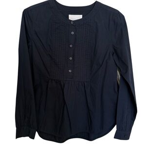 Lucky Brand Navy Button-Down Shirt